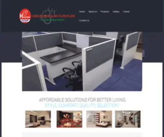 Hariommodular.in(Hariom Modular Furniture) Screenshot
