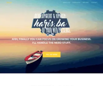 Haris.ba(Affordable web design & development) Screenshot