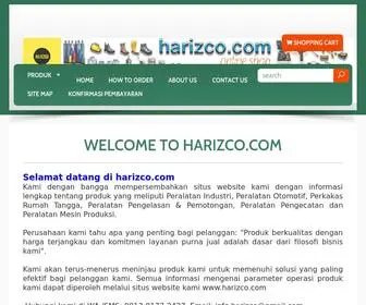 Harizco.com(Belanja Online Perkakas &amp; Perlengkapan Industri) Screenshot