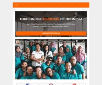 Harizo.com(DISTRIBUTOR KAOS POLOS DAN MESIN PERCETAKAN MERK HARIZO) Screenshot