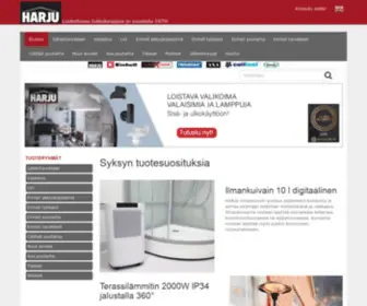 Harju.fi(Kauppahuone Harju Oy) Screenshot