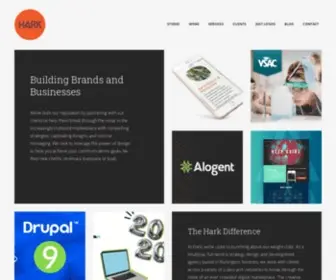 Hark.bz(Web Design and Marketing Agency) Screenshot