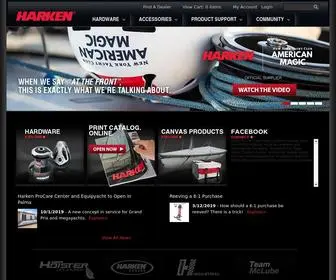 Harken.com Screenshot