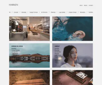 Harkenic.com(HARKEN inc. / RIE KIMOTO　株式会社) Screenshot