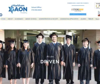 HarkhamGaon.org(Jewish High School Los Angeles Harkham) Screenshot