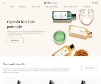 Harklinikken.dk(Hårklinikken) Screenshot