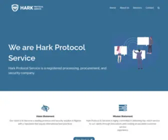 Harkprotocol.com(We Offer Security) Screenshot