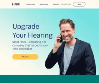 Harkwellness.com(Hark) Screenshot
