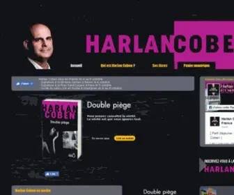 Harlan-Coben.fr(Harlan Coben) Screenshot