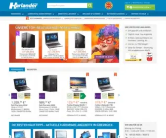 Harlander.com(Gebrauchte Marken) Screenshot
