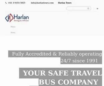 Harlantours.com(Melbourne Bus Hire Charter & Private Group Tours) Screenshot