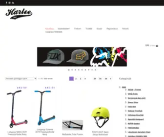 Harlee-Shop.com(BMX Kerékpár Gördeszka Graffiti szaküzlet és szervíz) Screenshot