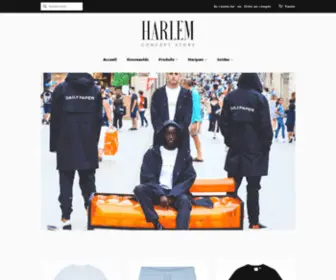 Harlem-Concept-Store.com(Boutique Streetwear 63 Rue Des Godrans A Dijon) Screenshot