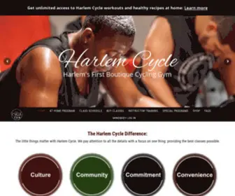 Harlem-CYcle.com(Harlem Cycle) Screenshot