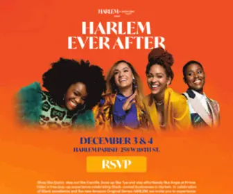 Harlemeverafter.com(Harlem Ever After) Screenshot