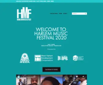 HarlemjazzandmusicFestival.com(HARLEM MUSIC FESTIVAL) Screenshot