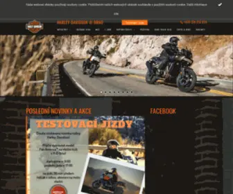 Harley-Davidson-Brno.cz(Harley-Davidson ® Brno) Screenshot