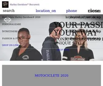 Harley-Davidson-Bucuresti.ro(Harley-Davidson® Bucuresti) Screenshot