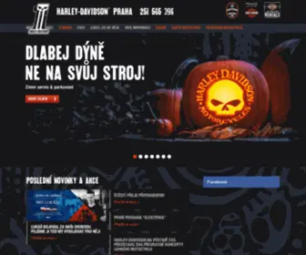 Harley-Davidson-Praha.cz(Harley-Davidson® Praha) Screenshot