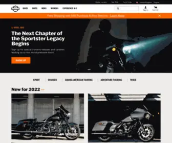 Harley-Davidson.eu Screenshot