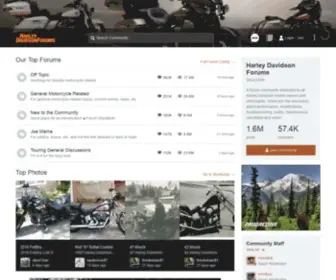 Harley-Davidsonforums.com(Harley Davidson Forums) Screenshot