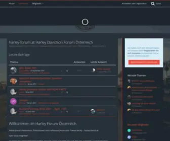 Harley-Forum.at(Harley forum österreich) Screenshot