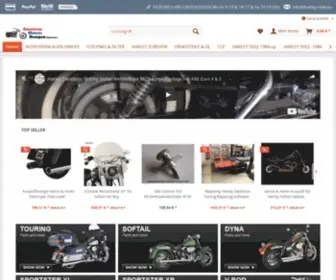 Harley-Teile.eu(Harley Davidson Zubehör & Werkstatt in Viersen (Nieukerk)) Screenshot