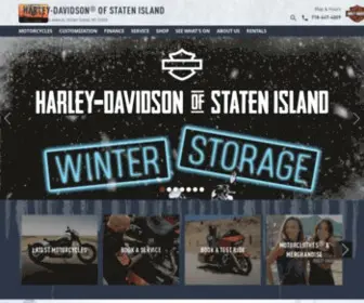 Harleydavidsonofstatenisland.com(Harley) Screenshot