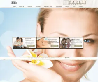 Harleyinstitute.com(Anti-Aging Atlanta) Screenshot