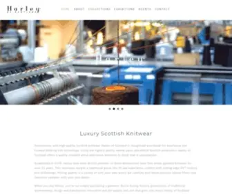 Harleyofscotland.com(Luxury Scottish Knitwear Garments) Screenshot