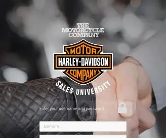 Harleytraining.com(The Motorcycle Company University) Screenshot