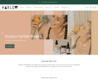 Harlowskinco.com(Harlow Skin Co) Screenshot