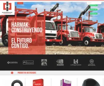 Harmak.com(Harmak Materiales) Screenshot