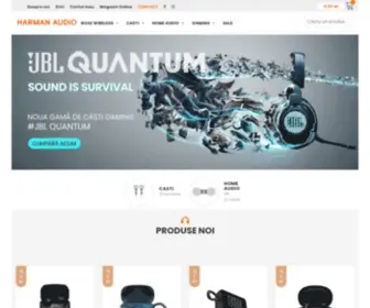 Harman-Audio.ro(Harman Audio) Screenshot