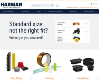 Harmancorp.com(Plastic Caps) Screenshot