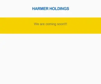 Harmerholdings.com(HARMER HOLDINGS) Screenshot