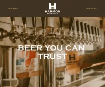 Harmonbrewingco.com(Harmon Brewing Co) Screenshot