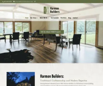 Harmonbuilders.com(Harmon Builders) Screenshot