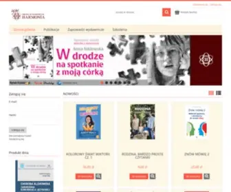 Harmonia.edu.pl(Wydawnictwo Harmonia) Screenshot