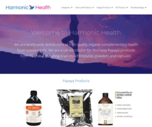 Harmonic-Health.com(Harmonic Health) Screenshot