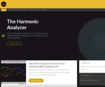 Harmonicanalyzer.com(Harmonic Pattern Recognition Software) Screenshot