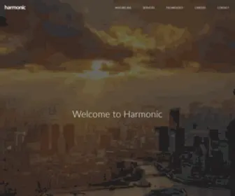 HarmonicFundservices.com(Harmonic Fund Services) Screenshot