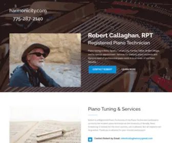 Harmonicity.com(Robert Callaghan) Screenshot