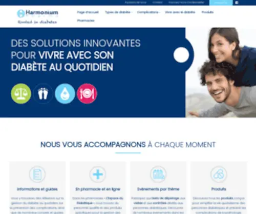 Harmonium-Pharma.fr(Harmonium Pharma) Screenshot