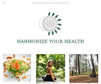 Harmonizeyourhealth.info(Harmonize Your Health) Screenshot