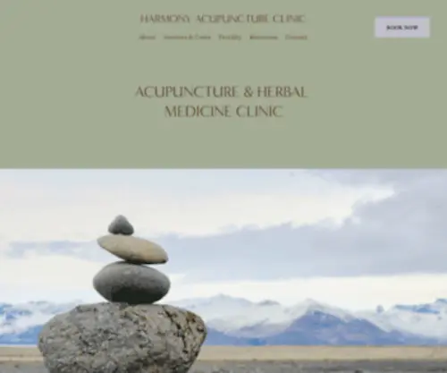 Harmonyacupunctureclinic.org(Harmony Acupuncture Clinic) Screenshot