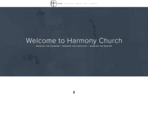 Harmonyada.org(Harmony Free Will Baptist) Screenshot