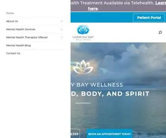 Harmonybaywellness.com(Harmony Bay Wellness) Screenshot
