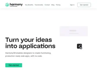 Harmonycb.com(HarmonyCB) Screenshot