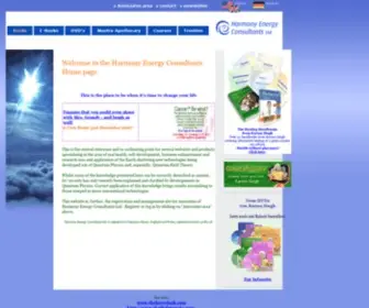 Harmonyenergyconsultants.com(Health and Wealth) Screenshot